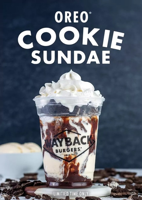 Indulgent Branded Cookie Sundaes