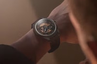 Shimmering Rotating Art Timepieces Image 2