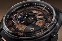 Shimmering Rotating Art Timepieces Image 3