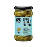 Snackable Grilled Olives