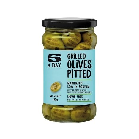 Snackable Grilled Olives