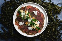 Seaweed-Enriched Beef Carpaccio Image 1