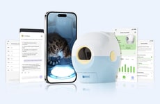 Self-Flushing Smart Cat Toilets