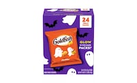 Glowing Halloween Cracker Snacks