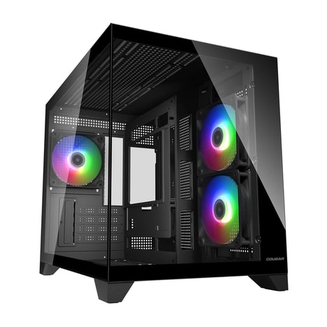 Compact RGB-Packed PC Cases