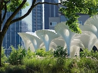 Floating Canopy Sculptures