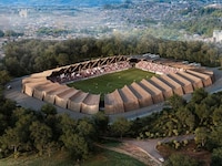 Wooden Resilience Stadiums Image 1