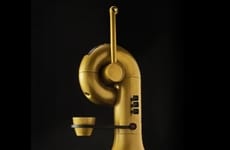 Instrument-Resembling Coffee Machines