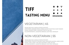 Film Festival-Inspired Tasting Menus