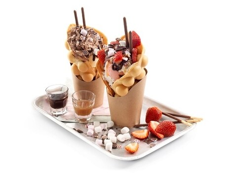 Wholesale Bubble Waffle Desserts