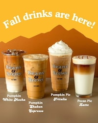 Cozy Dessert-Inspired Cafe Drinks Image 1