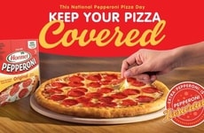 Pepperoni-Protecting Insurance Promotions