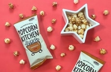 Festive Biscuit-Flavored Popcorns
