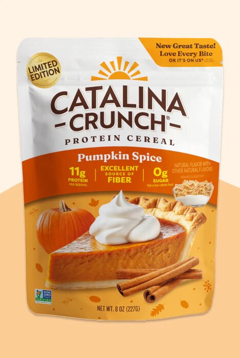 Pumpkin Spice Protein Cereals