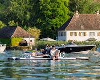 Pedal-Assist Electric Water Bikes Image 3