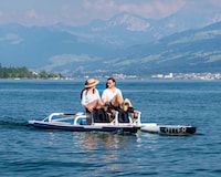 Pedal-Assist Electric Water Bikes Image 4