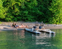 Pedal-Assist Electric Water Bikes Image 6
