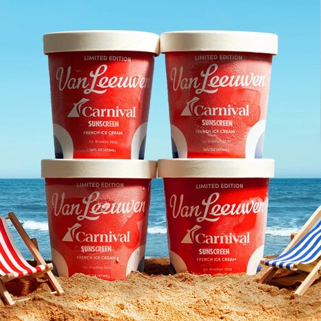 Sunscreen-Flavored Ice Creams