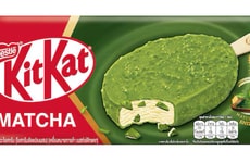 Frozen Matcha-Flavored Ice Creams