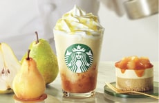 Autumnal Pear Cafe Drinks