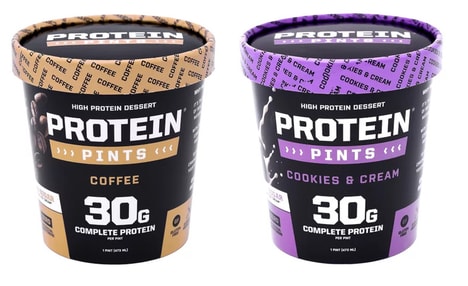 Frozen Low-Sugar Protein Desserts