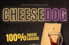 Sausage-Shaped Grillable Cheeses