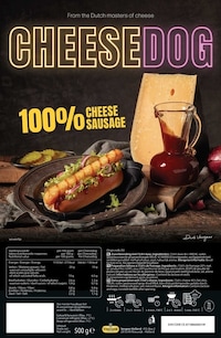 Sausage-Shaped Grillable Cheeses Image 1