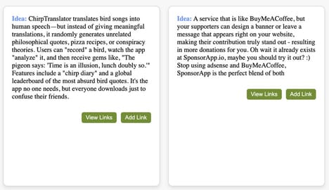 App Idea Networks
