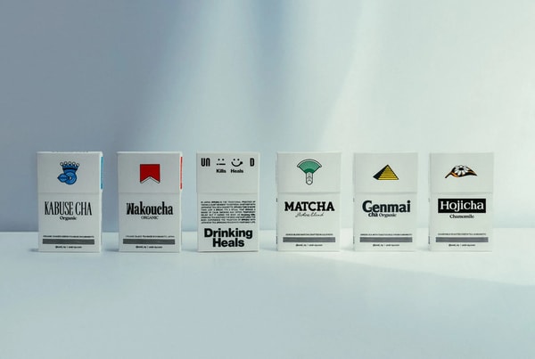Cigarette-Style Tea Boxes