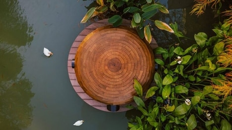 Floating Duck Shelters