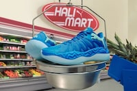 Opal-Toned Basketball Shoes Image 2