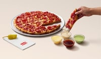 Strip-Cut Dipping Pizzas
