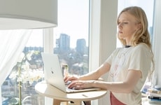 Slender Flatpack Standing Desks