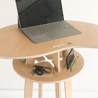 Slender Flatpack Standing Desks Image 4
