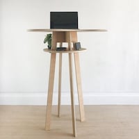 Slender Flatpack Standing Desks Image 5