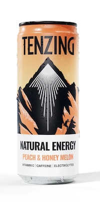 Peachy Plant-Based Energy Drinks