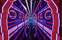 Futuristic Train Cafes Image 3
