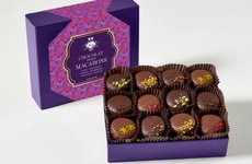 Rich Chocolate-Enrobed Macarons