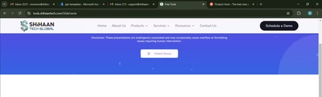 Presentation Creation Tools