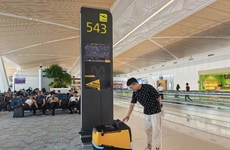 Airport Food Delivery Robots