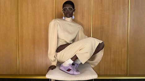 Ballet-Inspired Luxury Sneakers