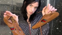 Ballet-Inspired Luxury Sneakers Image 2