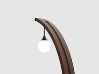 Sculptural Wooden Lamps Image 3