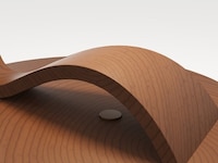 Sculptural Wooden Lamps Image 4