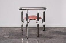 Statement Steel Armchairs
