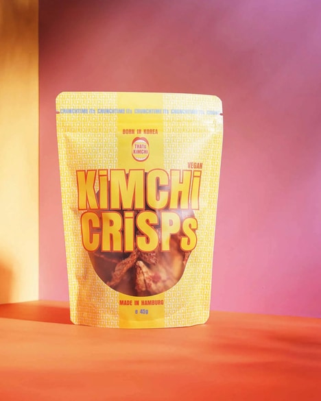 Snackable Kimchi Crisps