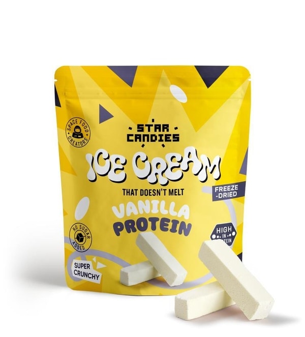 Freeze-Dried Protein Ice Creams
