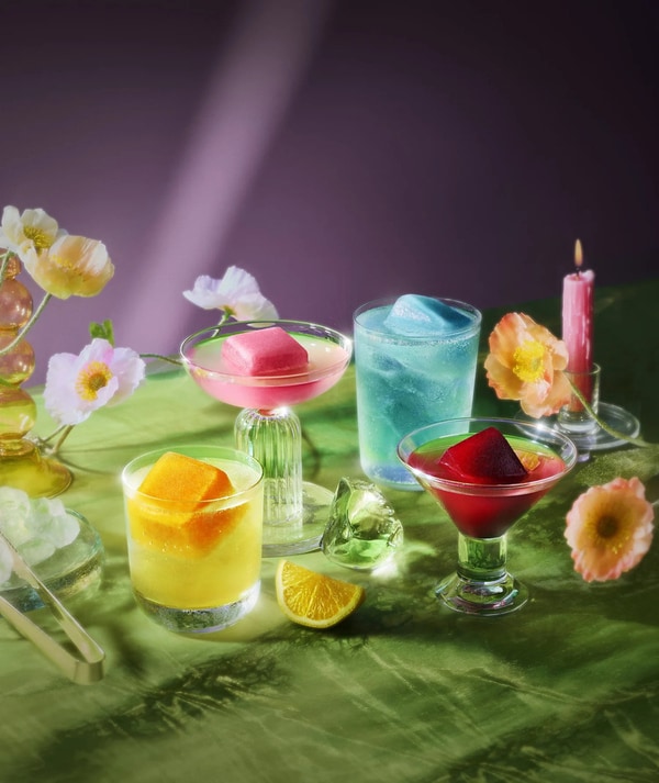 Nutrient-Infused Ice Cubes