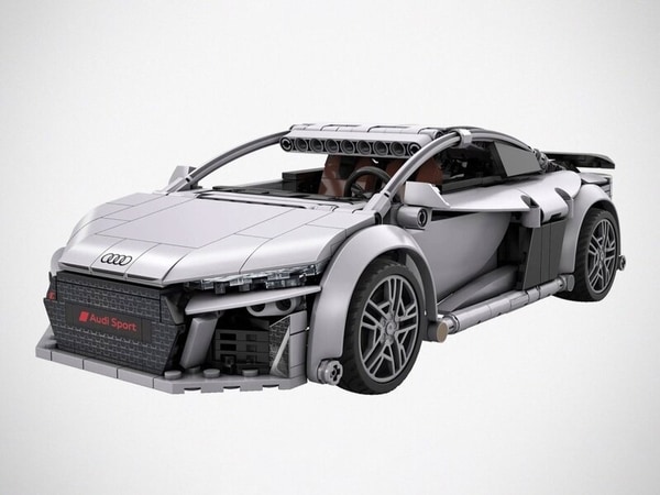 Compact Supercar Puzzle Models