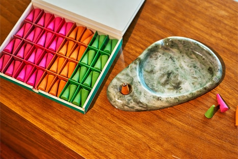 Sculptural Incense Set